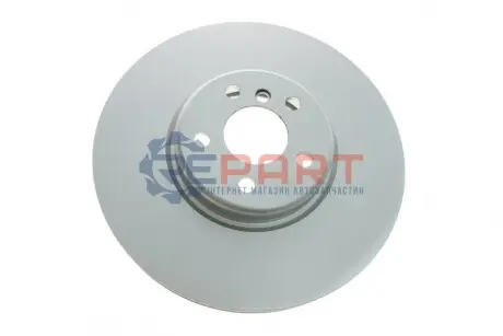 Фото Диск гальмівний (передній) BMW 5 (G30/F90)/7 (G11/G12) 15- (348x36) (R) (з покр.) (вент.) Metelli (23-1868C) зображення 1