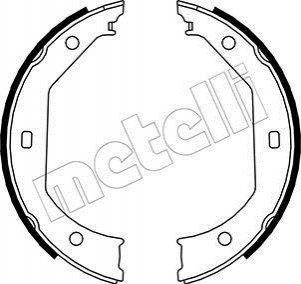 Тормозные колодки ручного тормоза Metelli 530017