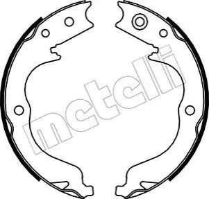 Комплект гальмівних колодок Mitsubishi Grandis 04-/Outlander II/Subaru Forester 08- (190x31.6) Metelli 530268