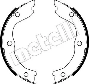 Колодки ручника Nissan Interstar/X-Trail 01 Metelli 530293