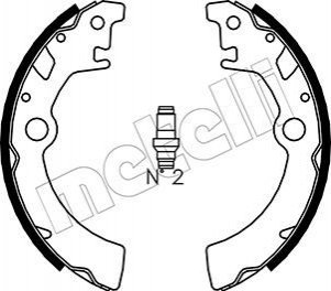 Тормозные колодки.) Metelli 530400 (фото 1)
