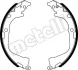 Комплект гальмівних колодок (барабанних) Metelli (53-0529) изображение 1