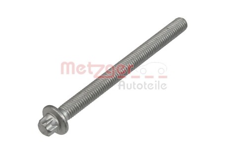 Болт с головкой системы TORX из черного металла METZGER 0873034 (фото 1)