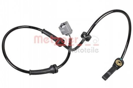 Датчик ABS (передний) Nissan Qashqai/X-trail 13-/Renault Kadjar/Koleos 15- (L=755mm) METZGER 09001247 (фото 1)