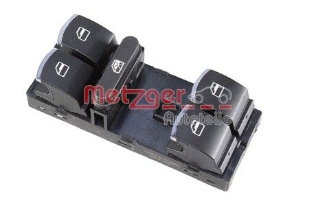 Кнопка стеклоподъемника (L) VW Passat/Golf/Jetta 05- (блок) METZGER 09161056