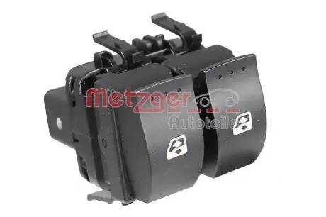 Кнопка склопідіймача (L) Renault Trafic 01- (подвійна) METZGER 09161091 Купити в Україні