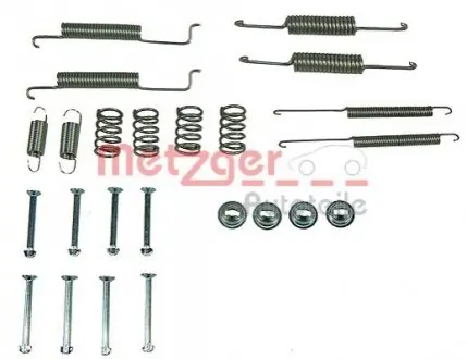 Комплект пружинок колодок ручника VW Golf II/Passat 1.0-1.8 80-99 METZGER 105-0569
