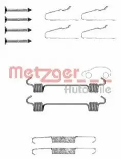 Монтажный к-к-т тормозных колодок METZGER 105-0808