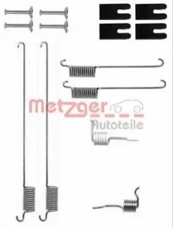 Монтажный к-кт тормозных колодок пер METZGER 105-0829 Купить в Украине