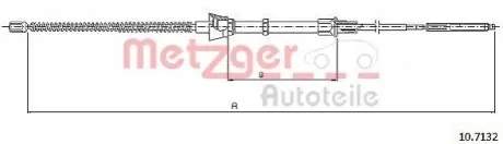 Трос ручника (задній) VW Polo/Seat Ibiza 97 METZGER 107132