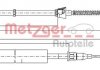 Трос ручного тормоза - METZGER 10.7507 (8Z0609721B, 8Z0609721F, 8Z0609722C) 107507