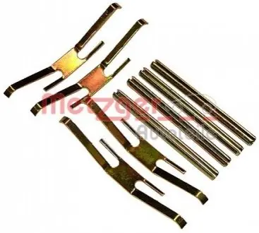 Фото 1 — Монтажний к-кт гальмівних колодок METZGER (109-0975) Фото Монтажний к-кт гальмівних колодок METZGER (109-0975) зображення 1