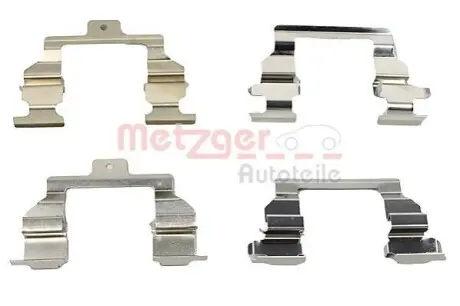 Фото Монтажний к-кт гальмівних колодок METZGER (1091291) зображення 1