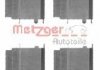 Монтажный к-кт тормозных колодок пер - METZGER 1091729