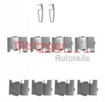 Фото Монтажний к-кт гальмівних колодок METZGER (109-1775) зображення 1