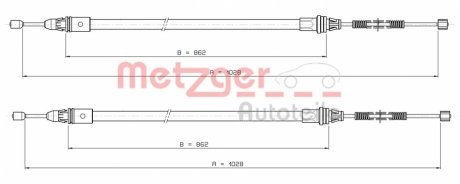 Автозапчастина METZGER 109337 (фото 1)