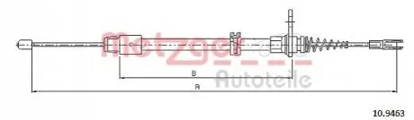 Автозапчасть METZGER 109463