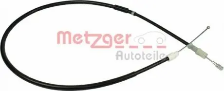 Трос ручника (задній) MB Sprinter 208-319 CDI/VW Crafter 06- (L=1666mm) METZGER 109890