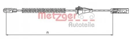 Трос ручного гальма METZGER 115763