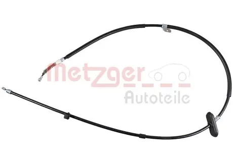 Трос ручника (задній) (L) Opel Zafira 11- (1890/1760mm) METZGER 115828