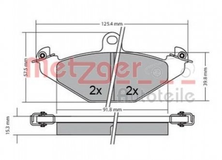 Автозапчасть METZGER 1170362