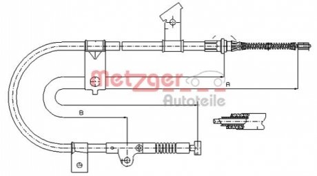 Автозапчасть METZGER 170002