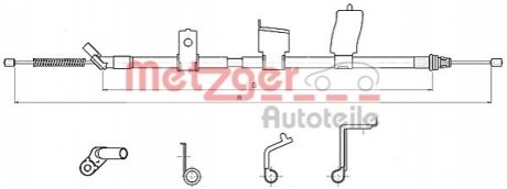 Автозапчасть METZGER 170325