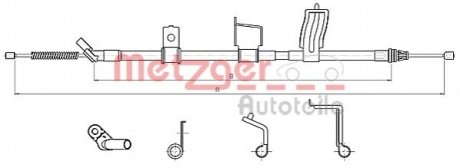 Автозапчасть METZGER 170330