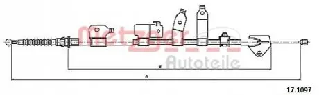 Автозапчасть METZGER 171097
