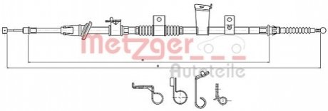 Автозапчасть METZGER 172300