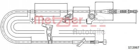 Автозапчасть METZGER 175067