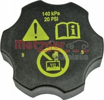 Кришка бачка розширювального Chevrolet Aveo 11-/Opel Astra H/J/Insignia A 08- METZGER 2140114 Купити в Україні