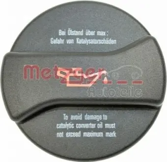 Кришка горловини маслозаливної Audi A4/A6/A8/VW Passat 96-01 METZGER 2141002 Купити в Україні