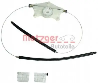 Ремкомплект склопідіймача VW Touran 03-10 (спереду) (R) METZGER 2160075