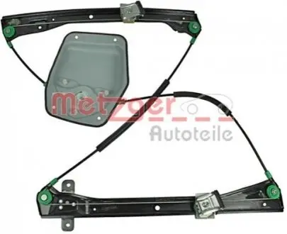 Склопідіймач (передній) VW Golf V/VI 07-13 (L) (електро) (без моторчика) METZGER 2160309 Купити в Україні