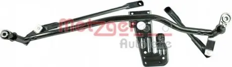 Фото 1 — Механізм склоочисника (трапеція) Citroen Jumper/Fiat Ducato/Peugeot Boxer 06- (без моторчика) METZGER (2190233) Фото Механізм склоочисника (трапеція) Citroen Jumper/Fiat Ducato/Peugeot Boxer 06- (без моторчика) METZGER (2190233) зображення 1