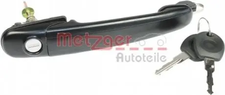 Ручка дверей (передніх/ззовні) VW Polo 94-01 METZGER 2310531 Купити в Україні