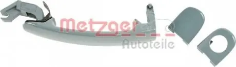 Ручка дверей (передніх/задніх/ззовні) VW Golf/Jetta/Passat 96-10 METZGER 2310542