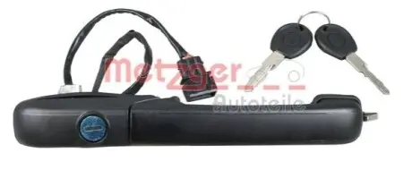 Ручка дверей (задніх/ззовні) (L) VW Passat 1.6-2.8 -97 METZGER 2310584 Купити в Україні