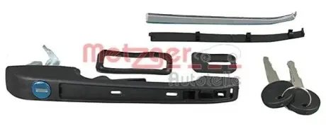 Ручка дверей (передніх/ззовні) (L) VW Caddy I 1.5/1.6D/1.8 82-92 METZGER 2310597 Купити в Україні
