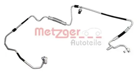 Шланг гумовий,комбінований, з фітингами METZGER 2360093
