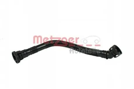 Фото Патрубок вентиляції картера BMW 3 (E46)/X3 (E83) 1.8i/2.0i 00-11 N42/N46 METZGER (2380021) зображення 1