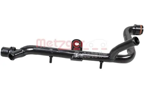 Патрубок системи охолодження Audi A4/A6/Skoda Superb/VW Passat 1.6/1.8T 94-08 METZGER 4010487 Купити в Україні