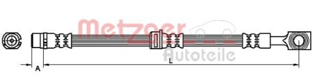 Автозапчасть METZGER 4110314 (фото 1)