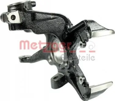 Кулак поворотний (цапфа) VW Caddy 03- (L) (3 отв.) (+ маточина) METZGER 58086101 Купити в Україні