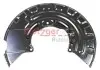 Фото Захист диска гальмівного (переднього) (R) VW Golf/Passat 2.0TDI/FSI 05-10 METZGER (6115182) зображення 1