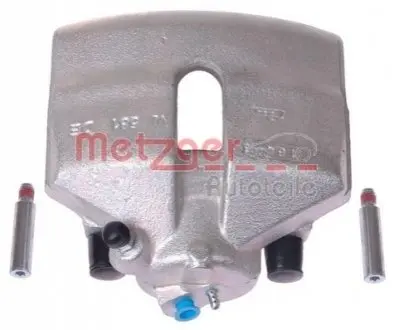 Фото Супорт гальмівний (передній) (L) Audi A1/A3/VW Caddy/Skoda Fabia/Octavia/Superb 04-15 (+ скоба) METZGER (6250003) зображення 1