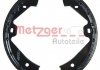 Гальмівні колодки ручного гальма METZGER MG122 (фото 1)