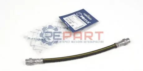 Гальмівний шланг гнучкий задн Лів/Прав (довжина 260мм, M10x1/M10x1) MERCEDES SPRINTER 4-T (B904) VW LT 28-35 II, LT 28-46 II 2.1D-2.9D 02.95-07.06 Meyle 0140420025 Купити в Україні