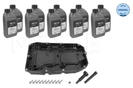 Гідравлічний фільтр коробки передач (725.0 9-G Tronic W9A400 W9A500 W9A700 W9B400 W9B500 W9B700 W9S500 W9S700 W9T700 W9T700V W9X500 W9X700 W9Y400 W9Y500 W9Y700) MERCEDES C (A205) 1.5-E Meyle 0141350305